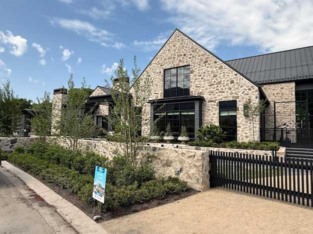 stone siding on home